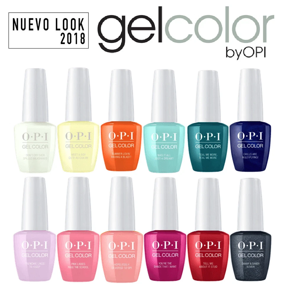 OPI GELCOLOR NEW LOOK - Esmaltes de Uñas TONOS 2022 15ml GEL COLOR PERMANENTE - Imagen 1 de 4