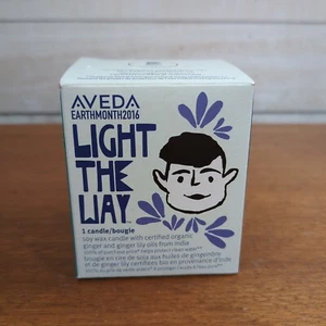 Aveda Light The Way Soy Wax Candle Organic Earth Month 2016 Limited Edition New - Picture 1 of 9