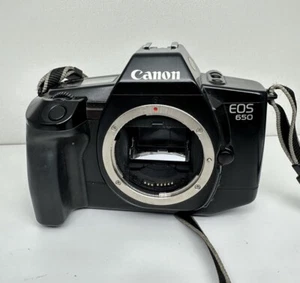 Canon EOS 650 analoge Spiegelreflexkamera 35 mm nur Gehäuse – GETESTET - Bild 1 von 9