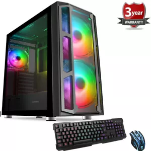 PC para juegos AMD Ryzen 5 5600G 6 núcleos NVMe, B550 RTX 3050 8 GB F15G up359 - Imagen 1 de 8