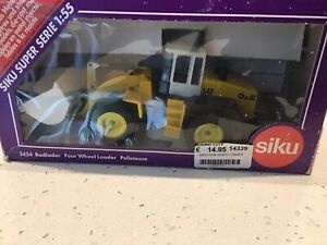 SIKU SUPER SERIE 3434 FOUR WHEEL LOADER MIB BOXED & Quantity of diecast tractors