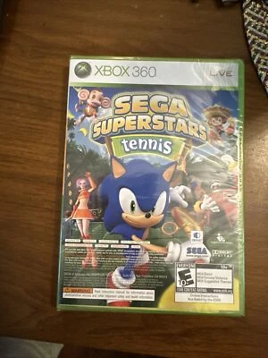 Sega Sonic Superstars Tennis / Live Arcade for XBOX 360 - Sealed - Image 1 of 2
