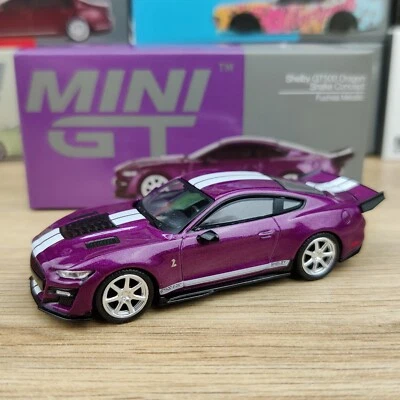 AUTO MINI GT FORD SHELBY GT500 DRAGON SNAKE CONCEPT 2023 1:64 NUOVA SCATOLA - Immagine 1 di 4