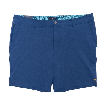 Pantalones cortos de golf Margaritaville 40 para hombre azules elásticos informales Foto 1 de 4