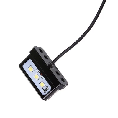 Luz LED de aleación blanca para matrícula de motocicleta para Kawasaki para Ducati Foto 1 de 4