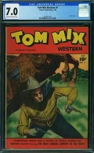 Tom Mix Western #7 (Fawcett, 1948) CGC 7.0 - Picture 1 of 1