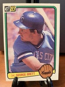 1983 Donruss #338 George Brett Kansas City Royals HOF FREE SHIPPING - Picture 1 of 2