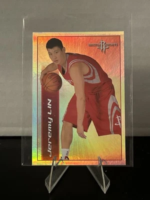 2012-13 Panini Stickers Jeremy Lin A68 Holo Rookie RC - Image 1 of 2