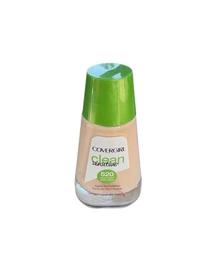 CoverGirl Clean Sensitive Liquid Foundation 520 Creamy Natural New/Discontinued - Image 1 of 2