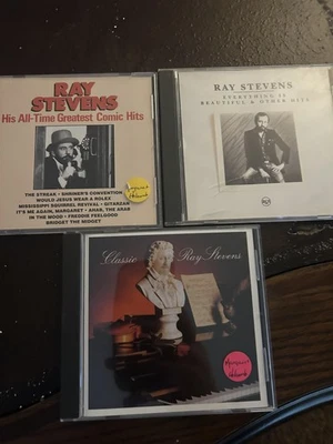 Винтажный Ray Stevens CD лот 3 комиксов хиты все красиво классический бордюр RCA - Изображение 1 из 4