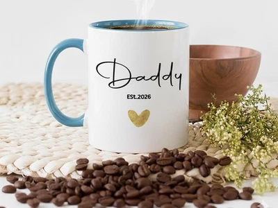 PAPADEN Parent Coffee Mugs Matching Set Mummy To Be Daddy To Be Baby Shower Gift