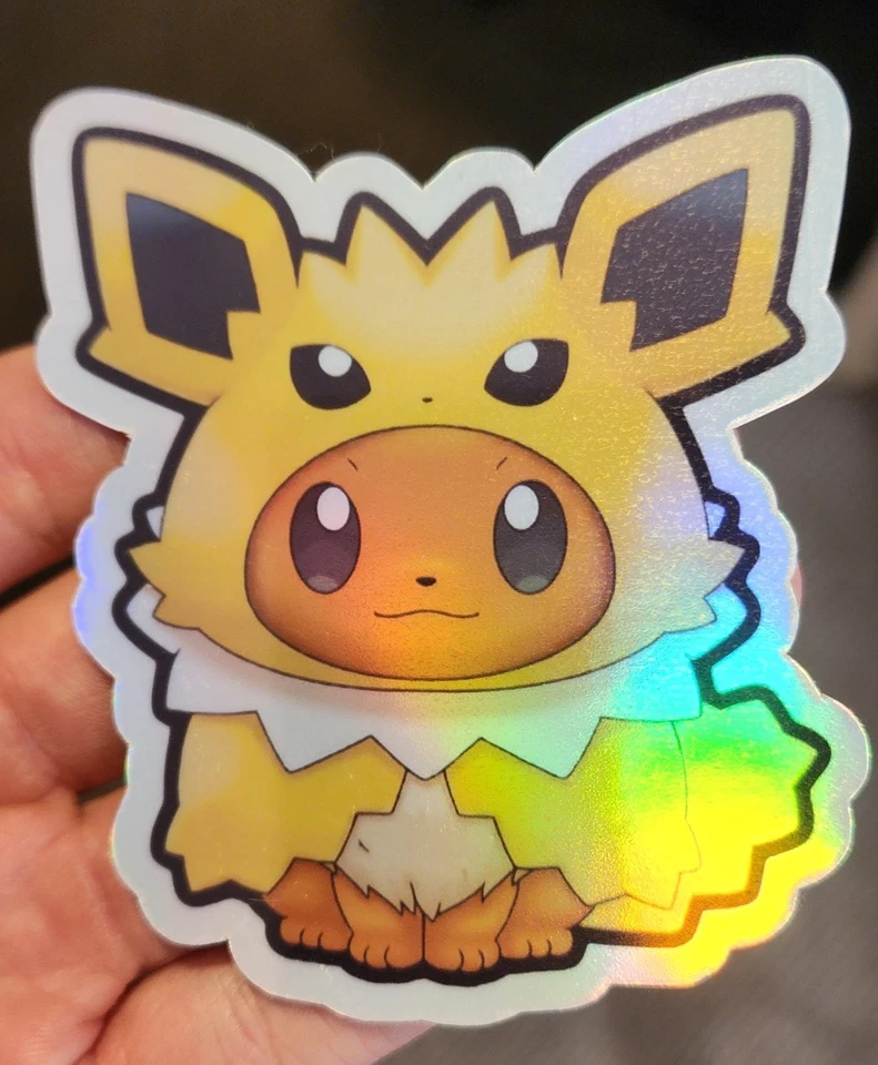 Eevee - Calcomanía - Pokemon - Anime - Hágalo usted mismo - Pegatina - Holográfica  Foto 1 de 1