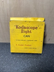 1938 Black & White Kodak Kodascope Eight - Kitten & Ducks, Pussy In Pictures - Imagen 1 de 3