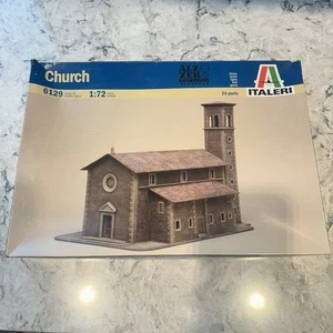 Italeri Model Kit Church Plastic Model Kit #6129 (1/72 Scale) 2009, Read - Picture 1 of 10