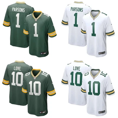 Men's Packers #10 Love Green Player Game Stitched Jersey - Image 1 of 4