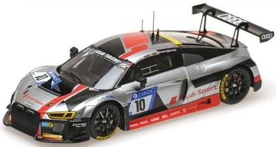 MINICHAMPS, AUDI R8 LMS #10 24H Nurburgring 2017 piloti Stippler / Rast / Ver... - Immagine 1 di 2
