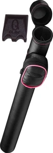 Q-Vault 1x1 Supreme Black w/Pink Trim Pool/Billiard Cue Case- 2 Place Black Claw - Picture 1 of 1