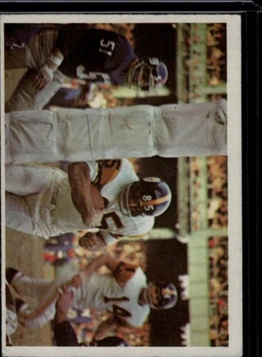 1966 Philadelphia Football Set Break #156 Steelers Vs. Giants, Vg - Image 1 of 2