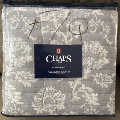 CHAPS RALPH LAUREN Blakemount  FULL / QUEEN QUILT  No Shams - Image 1 of 4