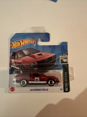 Hot Wheels Alfa Romeo GTV6 3.0 Rossa First Edition 1:64 2023 - Immagine 1 di 2