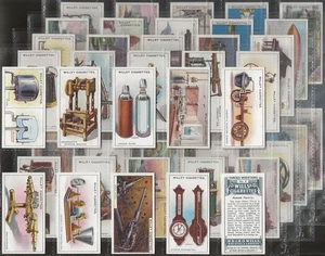 WILLS-FULL SET- FAMOUS INVENTIONS 1915 (50 CARDS) EXCELLENT - Picture 1 of 4