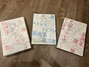 Bungo Stray Dogs Original Picture Collection Vol.1,2,3 Set Illustration Art Book - Picture 1 of 3
