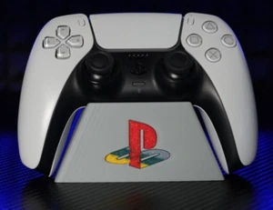 PlayStation 5 Controller STAND CLASSIC GRAY, CUSTOM 3D PRINT. - Picture 1 of 6