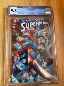 SUPERMAN #50 - 9.8 CGC - AMANDA CONNER COVER! COA! - Picture 1 of 5