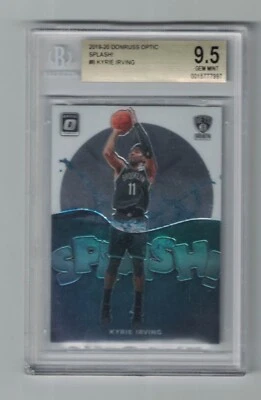 2019-20 Kyrie Irving Donruss Optic Splash! BGS 9.5 - Image 1 of 2