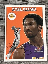 2000-01 Fleer Tradition #125 Kobe Bryant Los Angeles Lakers
