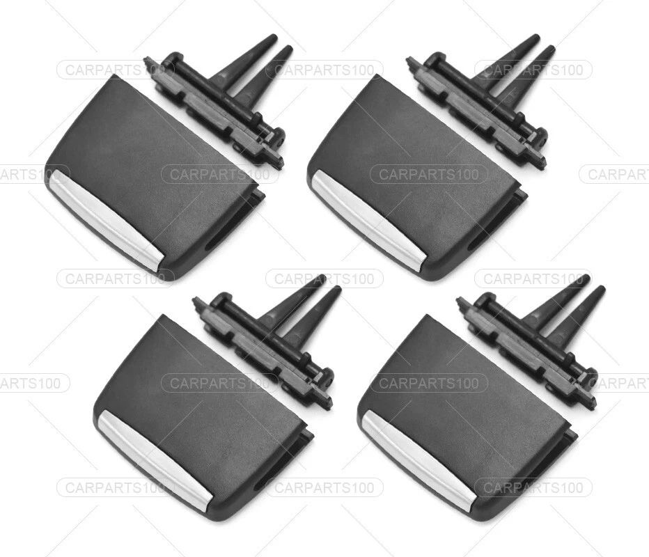 Kit de reparación de clip de lengüeta de salida de aire de aire acondicionado delantero de 4 piezas para BMW X5 E70 X6 E71 2007-13 Foto 1 de 4