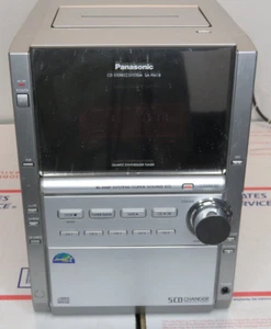 Sistema estéreo de CD Panasonic SA-PM18 5 cambiador de discos - solo unidad - probado - Imagen 1 de 11