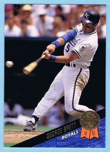 1993 LEAF BASEBALL #146 GEORGE BRETT - KANSAS CITY ROYALS