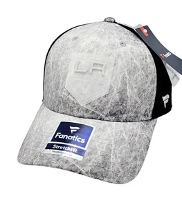 Los Angeles Kings Fanatics Ice Field Stretch Fit Flex M/L Structured Hat Cap NEW - Picture 1 of 8