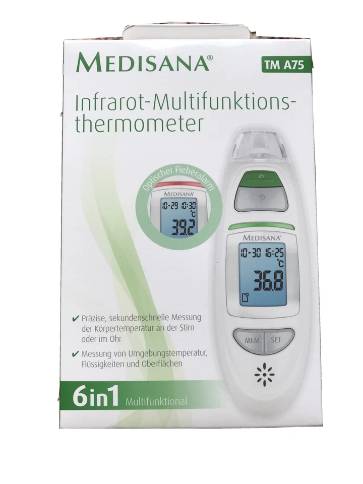 Medisana TM A75 Infrarot Multifunktionsthermometer (76140)