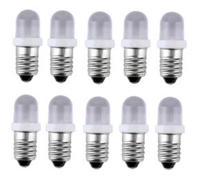 10x 24V E10 1147 LED Schraubsockel E-10 Lampe Leuchte 0.2W Auto China POST - Bild 1 von 3