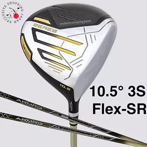 HONMA Beres 09 2024 Driver 3S 3 Star Club Loft 10.5° ARMRQ FX Shaft Flex SR New - Picture 1 of 17