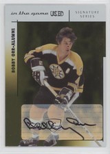 2003 In the Game-Used Signature Series Signatures Gold Bobby Orr #A-BO Auto HOF