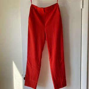 Брюки женские Topshop красные 