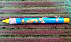 1991 THE SIMPSONS Bleistift BLAUER Schaft ~ Ray Rohr Cosmic Artifact - Bild 1 von 9
