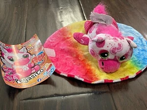 Cutetitos Wingito Pegasito June 23rd Girl Babito Wrap Pink White Tie Dye Rainbow - Picture 1 of 3