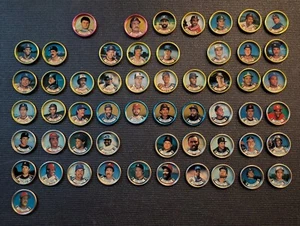 1988 Topps Coins MLB Baseball Coins Near Complete Set 54 of 60 Nolan Ryan Ripken - Picture 1 of 15