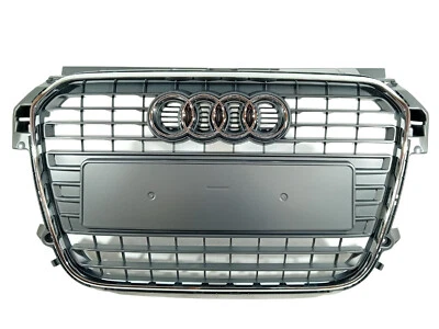 PARAGOLPES DELANTERO AUDI A1 2010-2014 S-LINE MK1 PARRILLA CROMADA CON PLACA NUEVO Foto 1 de 4