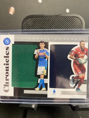 2019-20 Panini Chronicles - Double Coverage #DC-NAP Hirving Lozano, David Ospina - Image 1 of 2