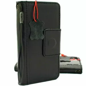 Funda de cuero genuino completa para Apple iPhone 11 billetera cubierta magnética para tarjetas de lujo - Imagen 1 de 7