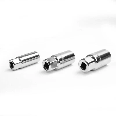 Ultra Steel 3 Piece 3/8" Drive Spark Plug Socket Set 5/8", 3/4", 13/16" - Image 1 of 4