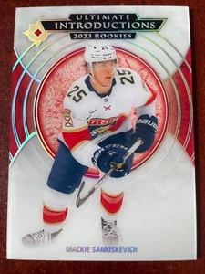 23-24 ULTIMATE COLLECTION INTRODUCTIONS - MACKIE SAMOSKEVICH #UI-48 PANTHERS - Picture 1 of 2