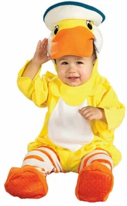 Rubber Duckie Ente Neugeborenes 0-6 Monate Baby Kostüm Halloween - Bild 1 von 1