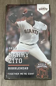 SAN FRANCISCO SF GIANTS 2012 WORLD CHAMPIONS BARRY ZITO BOBBLEHEAD - Picture 1 of 4