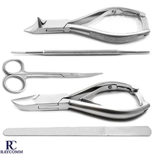 Podiatry Chiropody Toe Nail Care Ingrown Cutter Clipper Padicure Nail Trimmer CE - Picture 1 of 7
